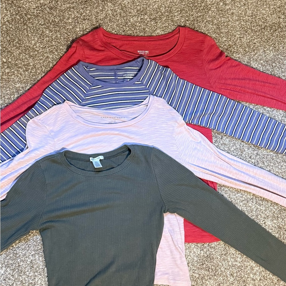 Women's Long Sleeve Tops - Assorted Colors